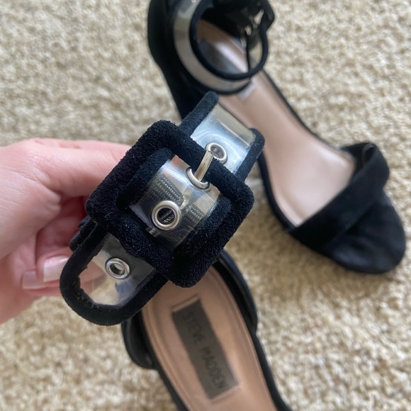 Black Steve Madden High Heels - Picture 4 of 5